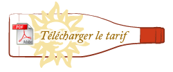 tarif maison des vins